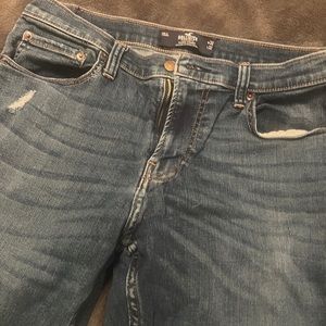 Hollister men’s classic straight advanced stretch jeans w32 l32